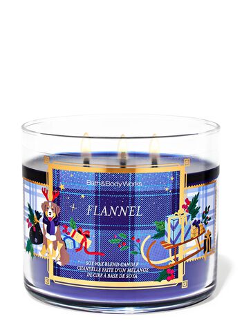 Flannel 3-Wick Candle 3-Wick Candle