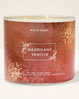 Nến 3 Bấc Mahogany Vanilla 3-Wick Candle image number null