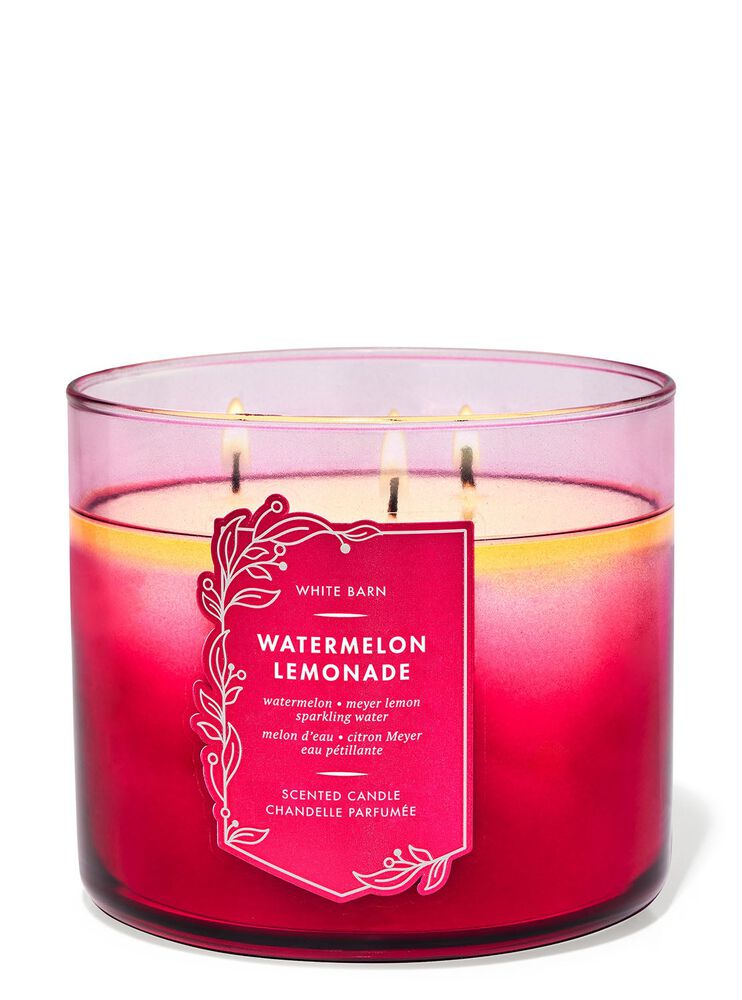 Nến 3 Bấc Watermelon Lemonade 3-Wick Candle Nến 3 Bấc