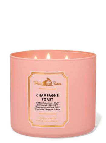 Champagne Toast 3-Wick Candle Nến 3 tim Champagne Toast 3-Wick Candle