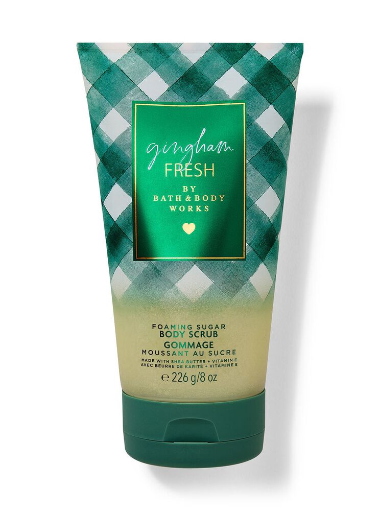 Gingham Fresh Foaming Sugar Scrub Body Scrub