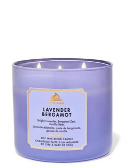 Nến 3 Bấc Lavender Bergamot 3-Wick Candle image number null