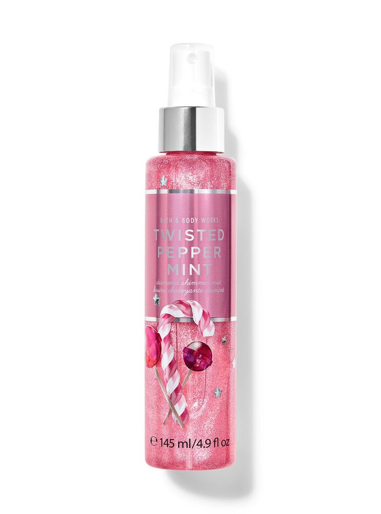 Twisted Peppermint Diamond Shimmer Mist Xịt Thơm Lắp Lánh Kim Cương