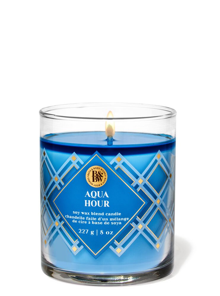 Nến 1 Bấc Aqua Hour Single Wick Candle Nến 1 Bấc