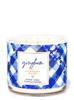 Nến 3 Bấc Gingham 3-Wick Candle image number null
