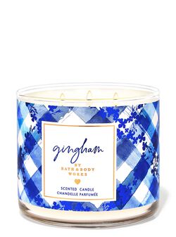 Nến 3 Bấc Gingham 3-Wick Candle