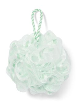 B&ocirc;ng Tắm Lưới Green Gingham Loofah Bath Sponge