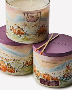 Nến 3 Bấc Pumpkin Bonfire 3-Wick Candle image number null
