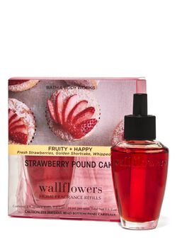 Tinh Dầu X&ocirc;ng Ph&ograve;ng (bộ 2 c&aacute;i) Strawberry Pound Cake Wallflowers Fragrance Refills, 2-Pack