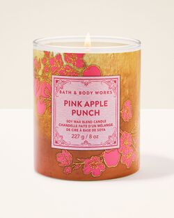 Nến 1 Bấc Pink Apple Punch Single Wick Candle image number null