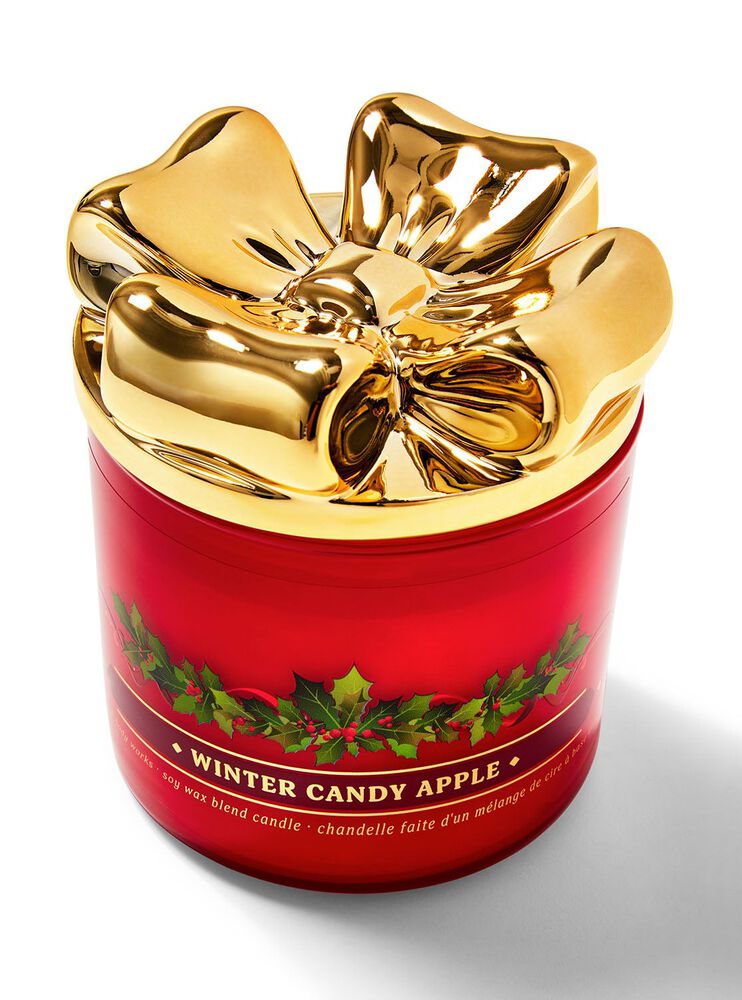 Winter Candy Apple 3-Wick Candle Nến 3 Bấc