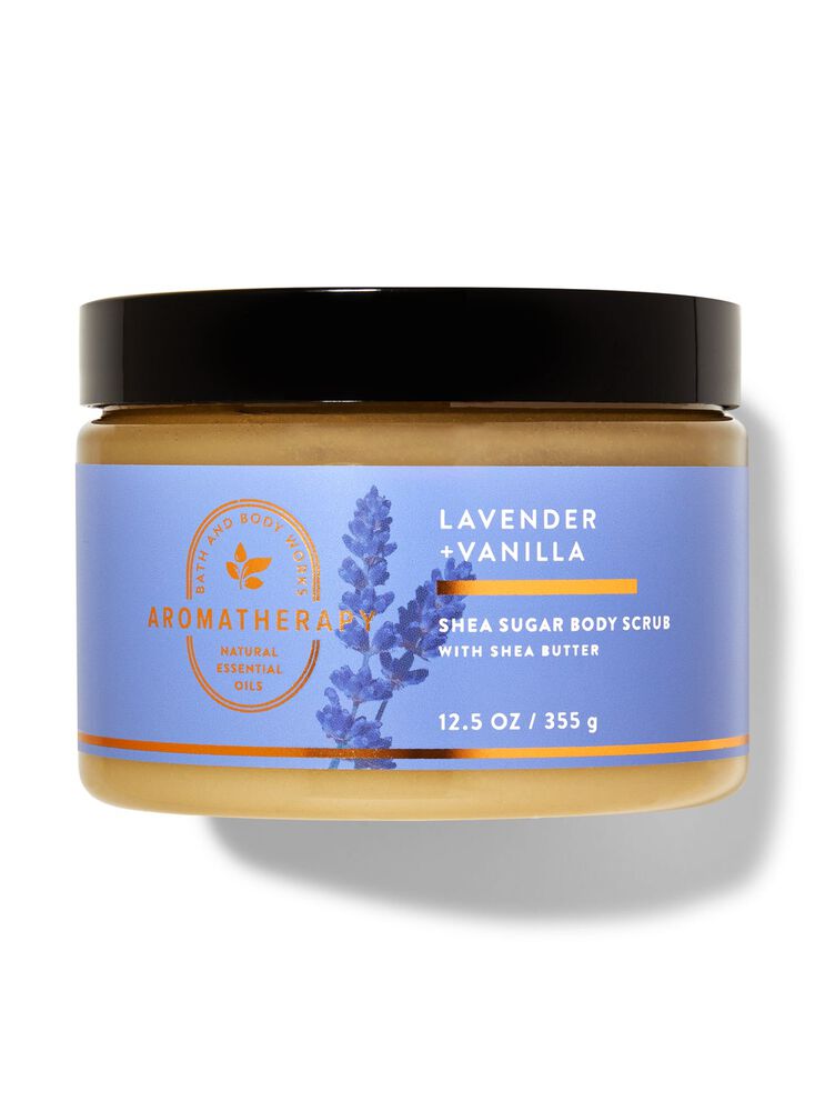 Đường Tẩy Tế Bào Chết Bơ Hạt Mỡ Lavender Vanilla Shea Sugar Body Scrub Tẩy Tế Bào Chết Cơ Thể