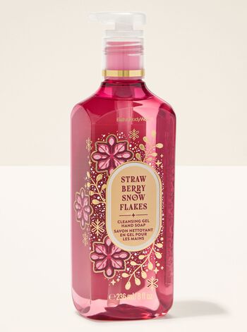 Nước Rửa Tay Dạng Gel L&agrave;m Sạch Strawberry Snowflakes Cleansing Gel Hand Soap Cleansing Gel Hand Soap