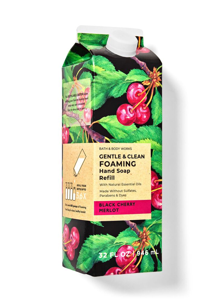 Nước Rửa Tay Tạo Bọt Dạng Hộp Bổ Sung Black Cherry Merlot Gentle & Clean Foaming Refill Nước Rửa Tay Tạo Bọt Dạng Hộp