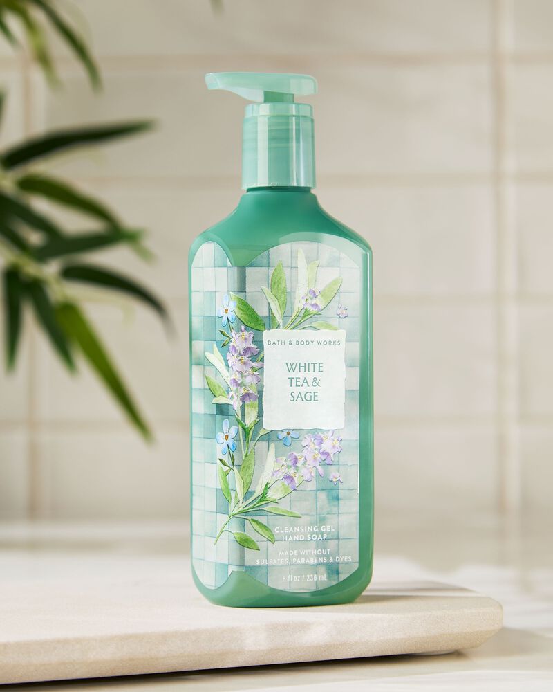 Nước Rửa Tay Dạng Gel White Tea & Sage Cleansing Gel Hand Soap Cleansing Gel Hand Soap
