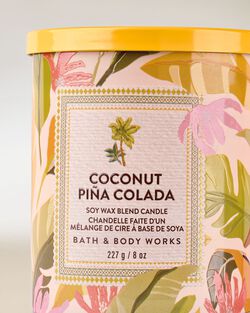 Nến 1 Bấc Coconut Pi&ntilde;a Colada Single Wick Candle image number null