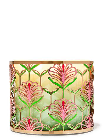 Gi&aacute; Đỡ Nến 3 Bấc Lotus Flower 3-Wick Candle Holder Gi&aacute; Đỡ Nến