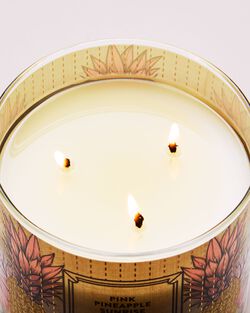 Nến 3 Bấc Pink Pineapple Sunrise 3-Wick Candle image number null