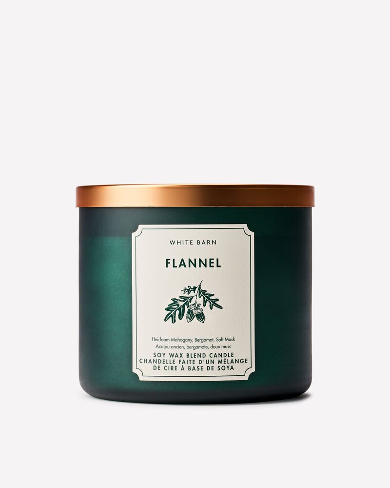 Nến 3 Bấc Flannel 3-Wick Candle 3-Wick Candle