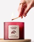 Nến 3 Bấc Cranberry Woods 3-Wick Candle image number null