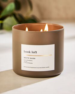 Nến 3 Bấc Book Loft 3-Wick Candle image number null