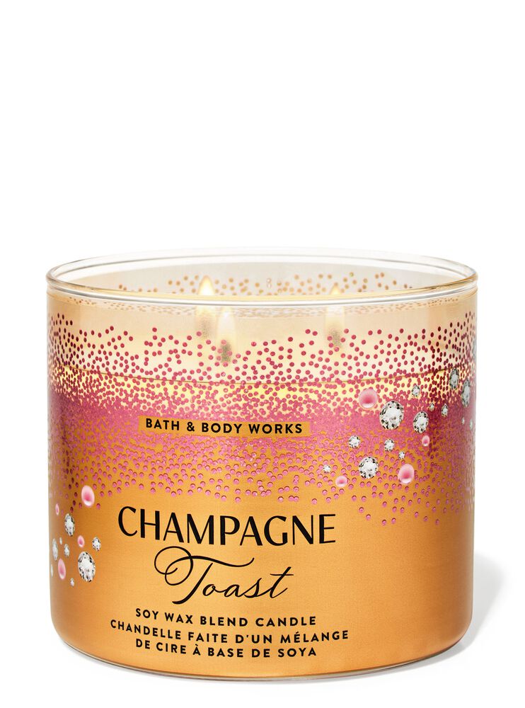 Nến 3 Bấc Champagne Toast 3-Wick Candle 3-Wick Candle