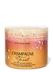 Nến 3 Bấc Champagne Toast 3-Wick Candle image number null