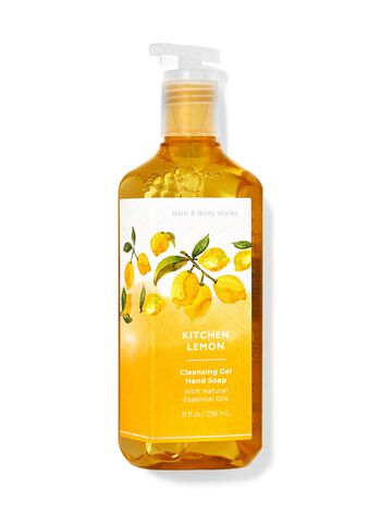 Xà phòng rửa tay dạng gel làm sạch Kitchen Lemon Cleansing Gel Hand Soap Nước Rửa Tay Dạng Gel