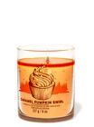 Nến 1 Bấc Caramel Pumpkin Swirl Single Wick Candle image number null