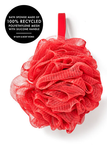 Deep Blush Loofah Bath Sponge Bông tắm lưới