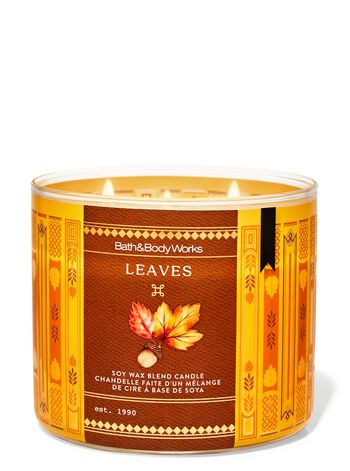 Nến 3 Bấc Leaves 3-Wick Candle Nến 3 Bấc