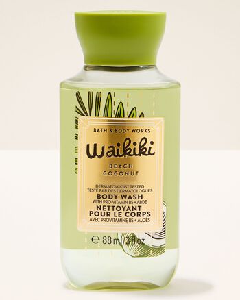 Sữa Tắm Mini Size Waikiki Beach Coconut Travel Size Body Wash Travel Size Body Wash