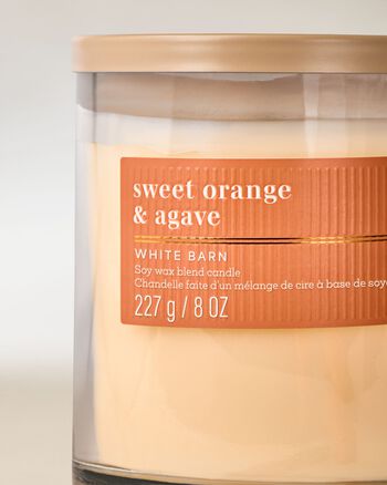Nến 1 Bấc Sweet Orange & Agave Single Wick Candle Single Wick Candle