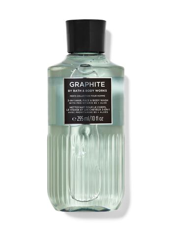 Graphite 3-in-1 Hair, Face & Body Wash Sữa tắm 3 trong 1 (cho tóc, mặt & cơ thể) Graphite 3-in-1 Hair, Face & Body Wash