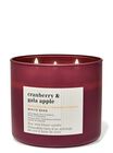 Nến 3 Bấc Cranberry & Gala Apple 3-Wick Candle image number null