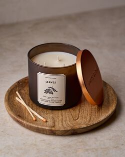 Nến 3 Bấc Leaves 3-Wick Candle image number null