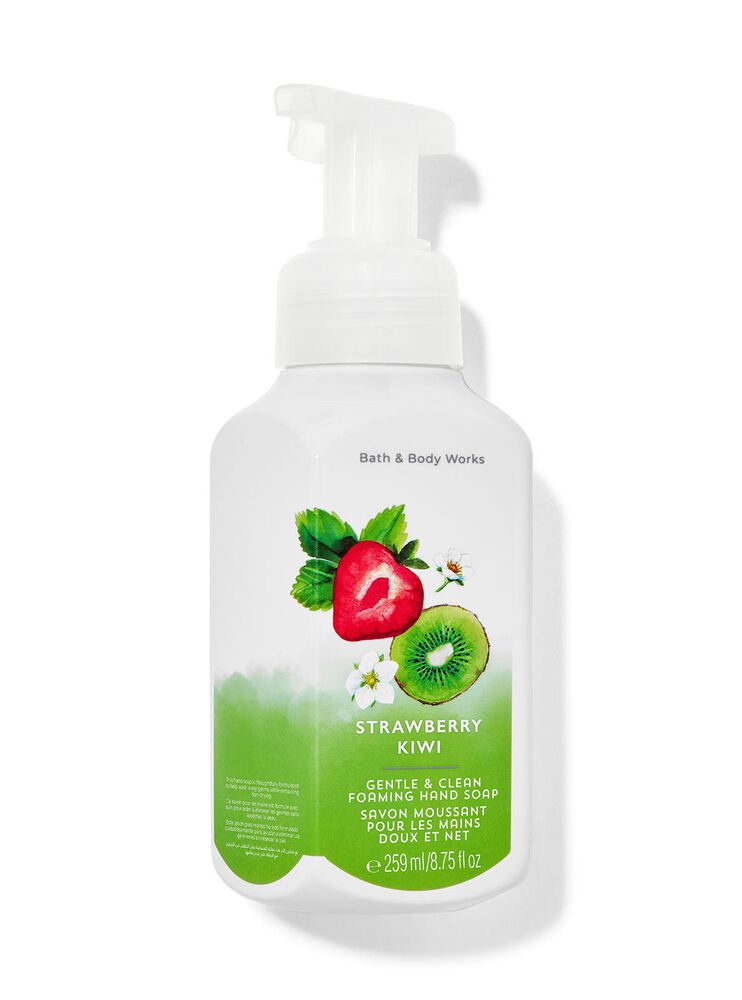 Nước Rửa Tay Tạo Bọt L&agrave;m Sạch & Dịu Nhẹ Strawberry Kiwi Gentle & Clean Foaming Hand Soap Nước Rửa Tay Tạo Bọt