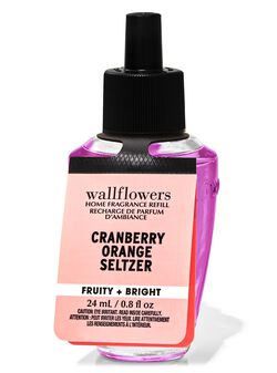 Tinh Dầu X&ocirc;ng Ph&ograve;ng Cranberry Orange Seltzer Wallflowers Fragrance Refill