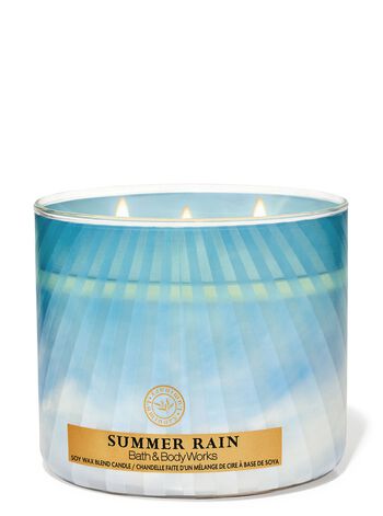 Nến 3 Bấc Summer Rain 3-Wick Candle Nến 3 Bấc