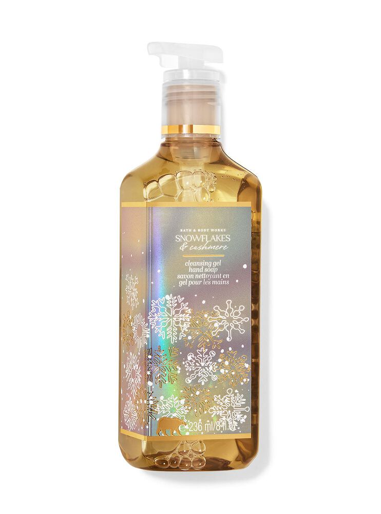 Nước Rửa Tay Dạng Gel Làm Sạch Snowflakes & Cashmere Cleansing Gel Hand Soap Nước Rửa Tay Dạng Gel