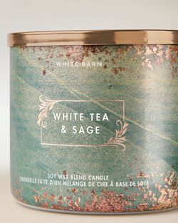 Nến 3 Bấc White Tea & Sage 3-Wick Candle image number null