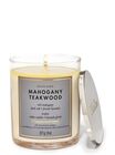 Nến 1 Bấc Mahogany Teakwood Single Wick Candle image number null
