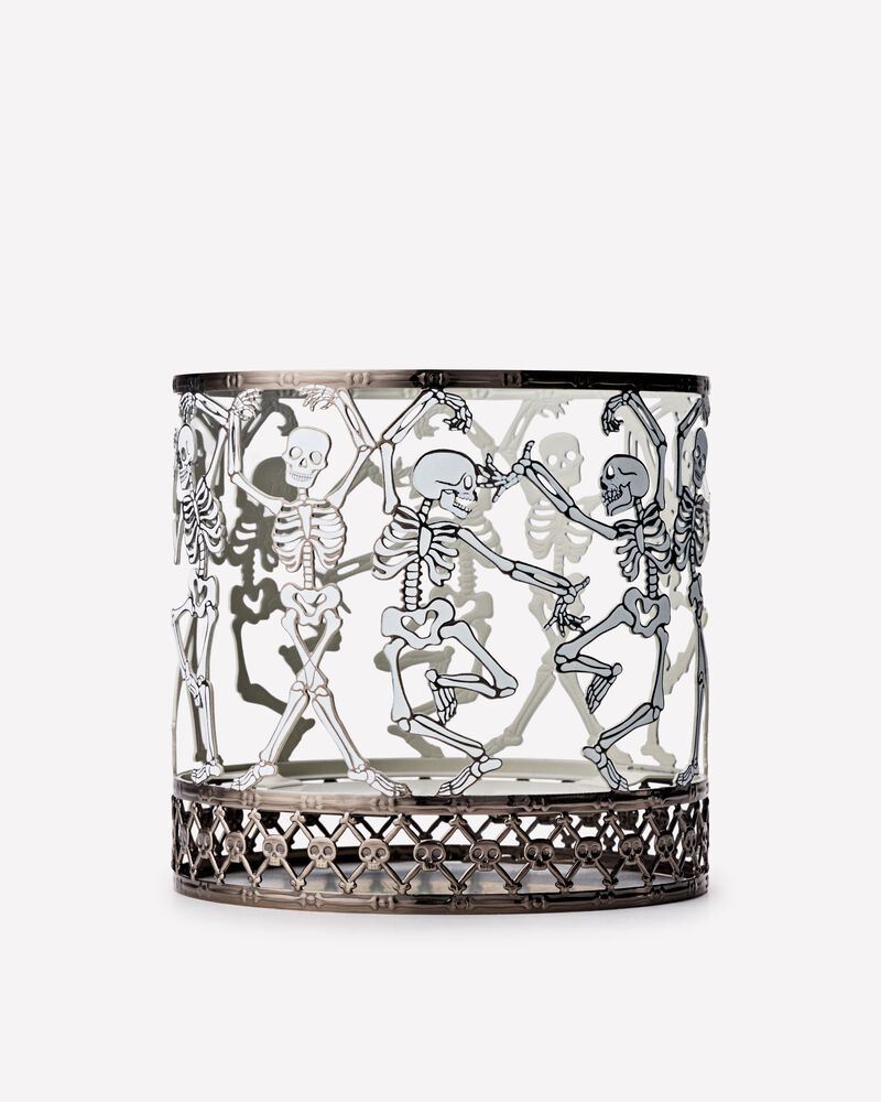 Đế Nến 3 Bấc Glow-in-the-Dark Dancing Skeleton 3-Wick Candle Holder 3-Wick Candle Holder