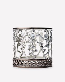 Đế Nến 3 Bấc Glow-in-the-Dark Dancing Skeleton 3-Wick Candle Holder