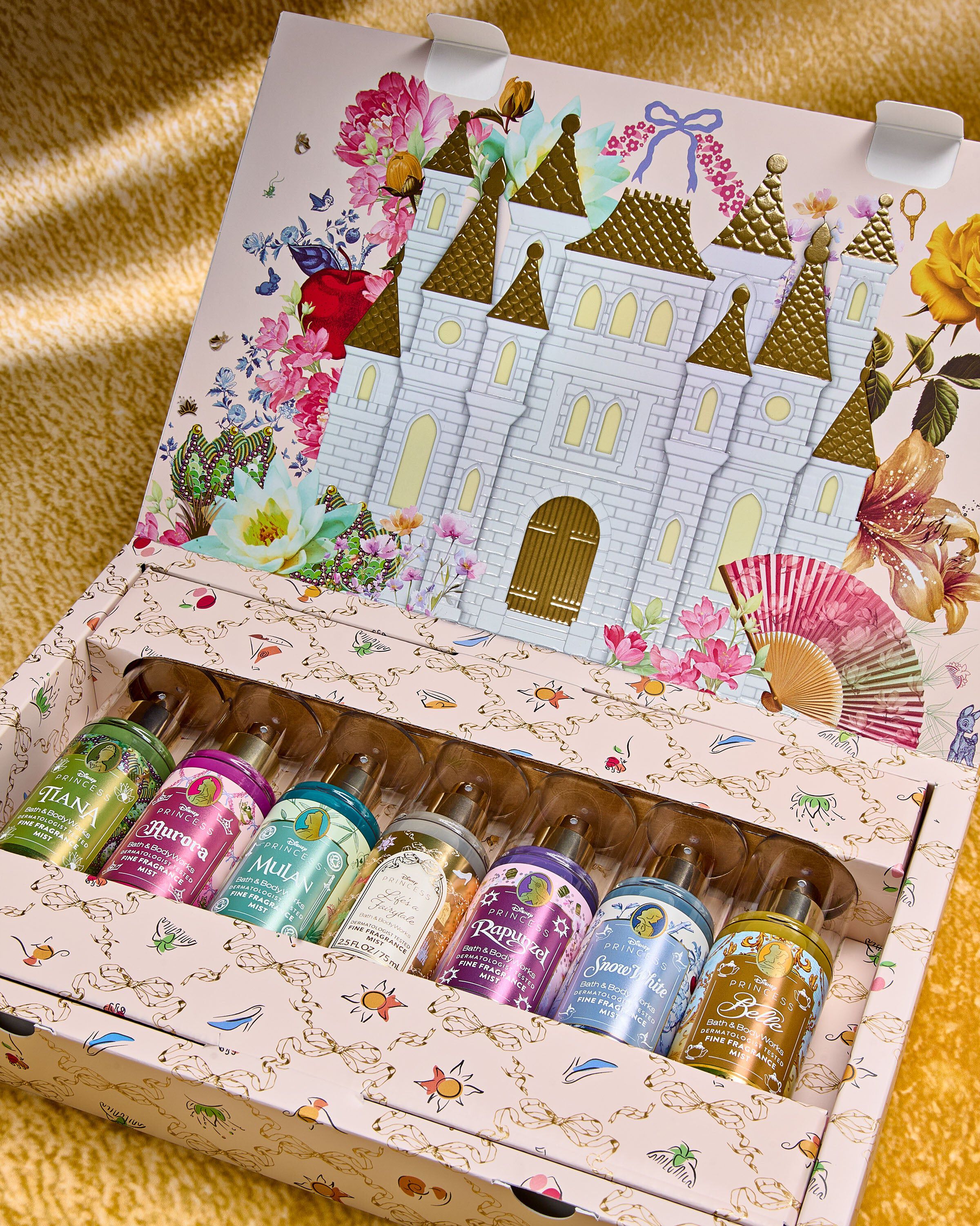 Shop Bộ Quà Tặng Disney Princess 7-piece Mini Fine Fragrance Mist