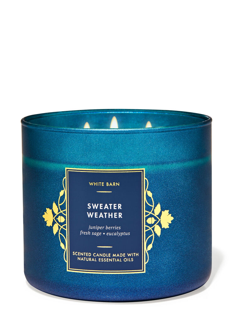 Sweater Weather 3-Wick Candle Nến 3 tim