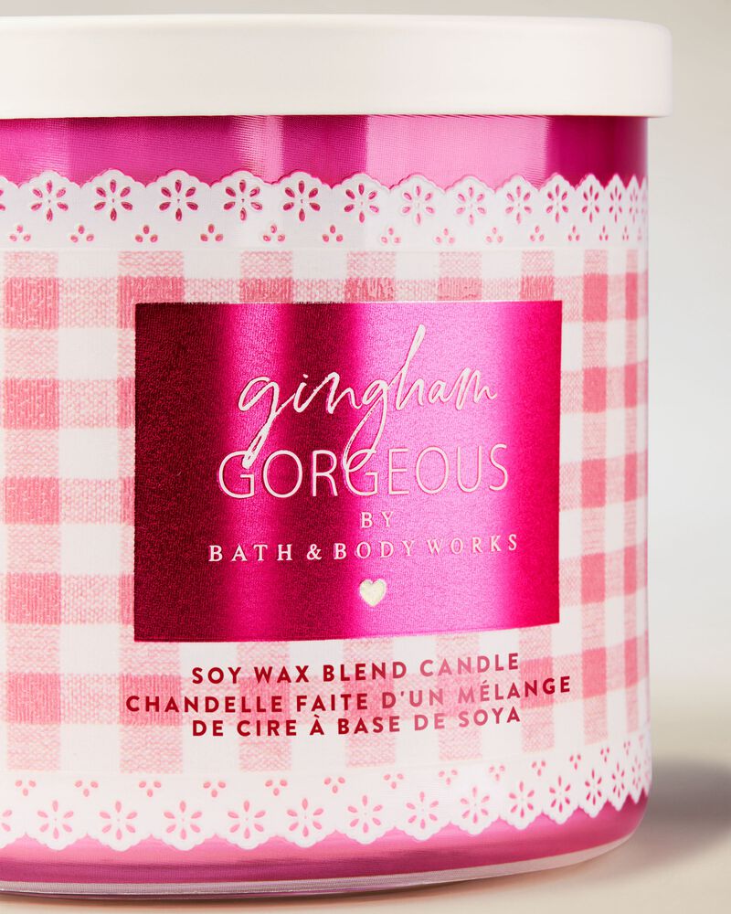 Nến 3 Bấc Gingham Gorgeous 3-Wick Candle 3-Wick Candle