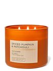 Nến 3 Bấc Spiced Pumpkin & Patchouli 3-Wick Candle image number null