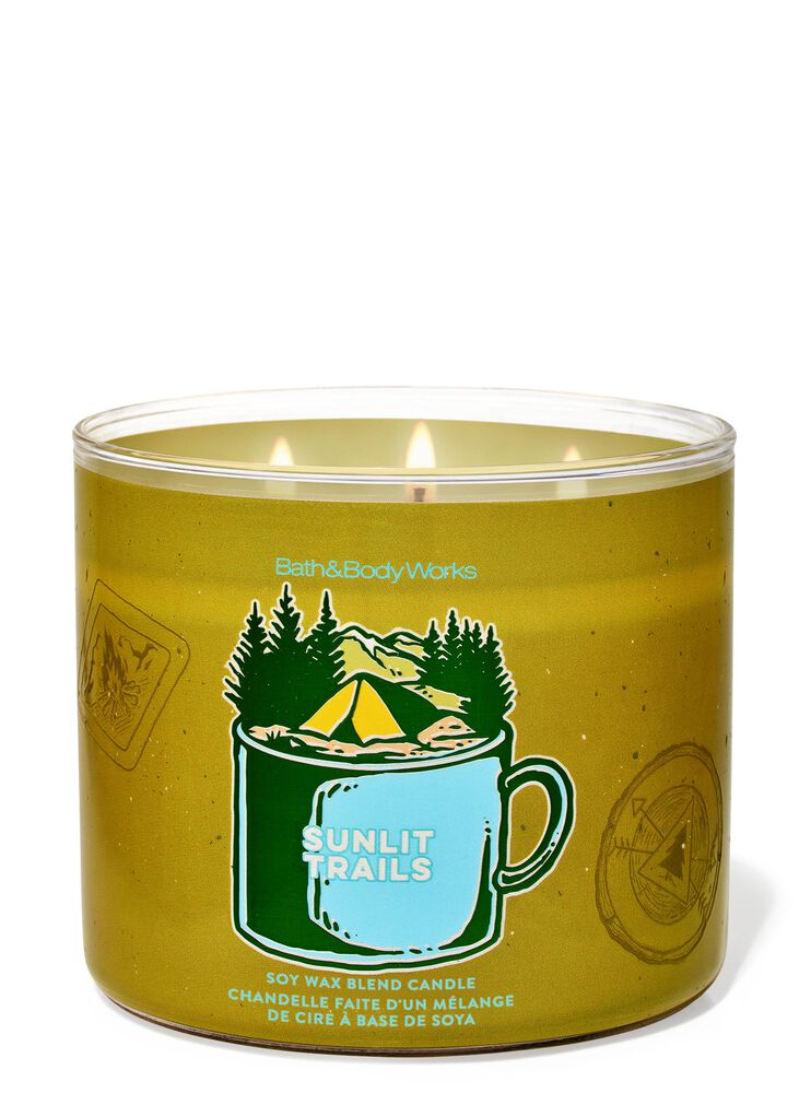 Nến 3 Bấc Sunlit Trails 3-Wick Candle Nến 3 Bấc