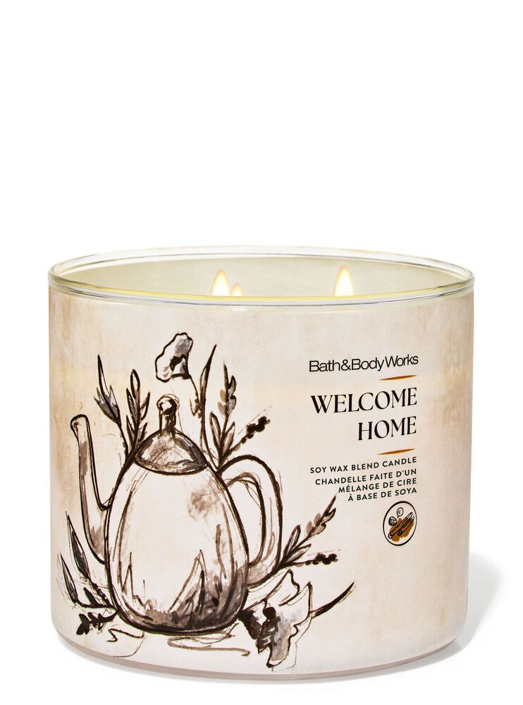 Nến 3 Bấc Welcome Home 3-Wick Candle Nến 3 Bấc